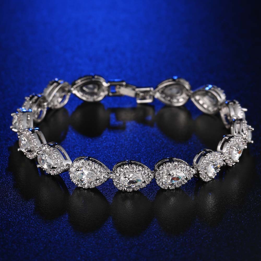 "Our Lady Diamond" - Sterling Silver Bracelet