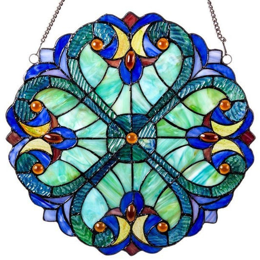 "Lovely Moon" - Stained Glass Suncatcher