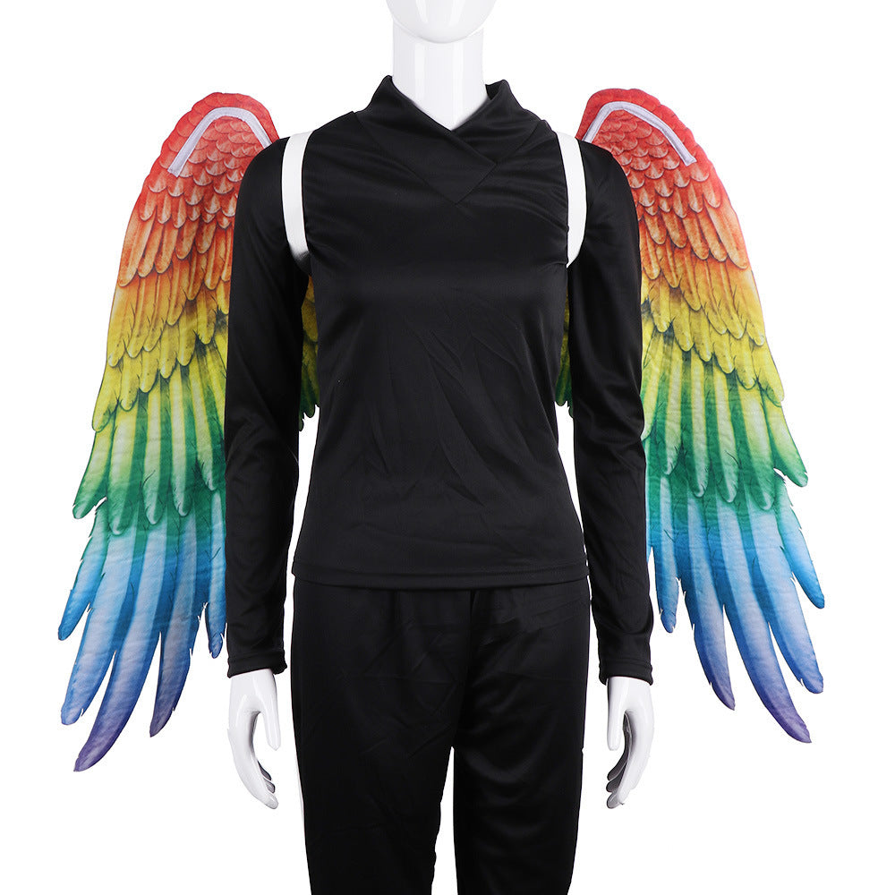Rainbow Angel Wings