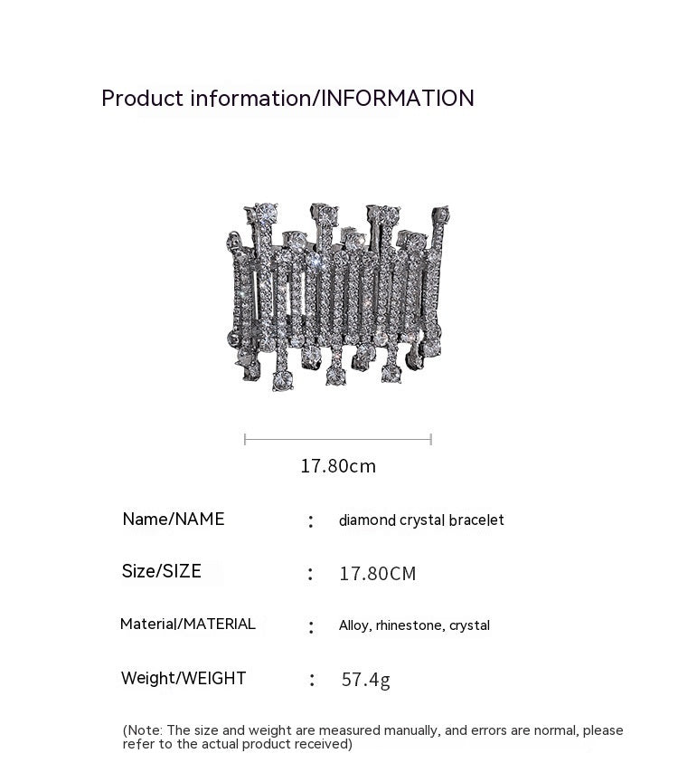 "Visionary" - Simulated Crystal Bracelet