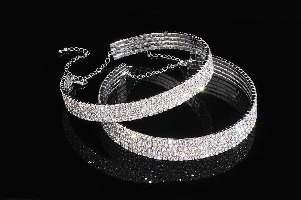 Diamond Choker Jewelry Sets