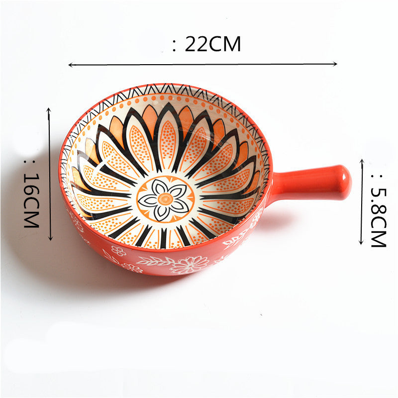 "Botanical Flower"- Fruit Salad Bowl