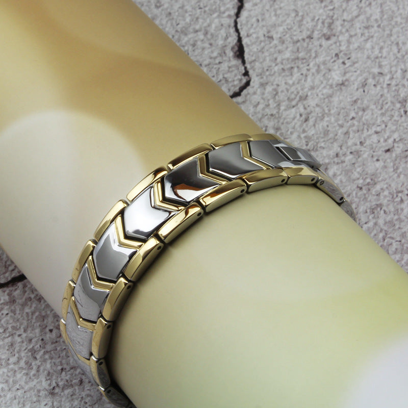 Two-tone Magnet Bracelet