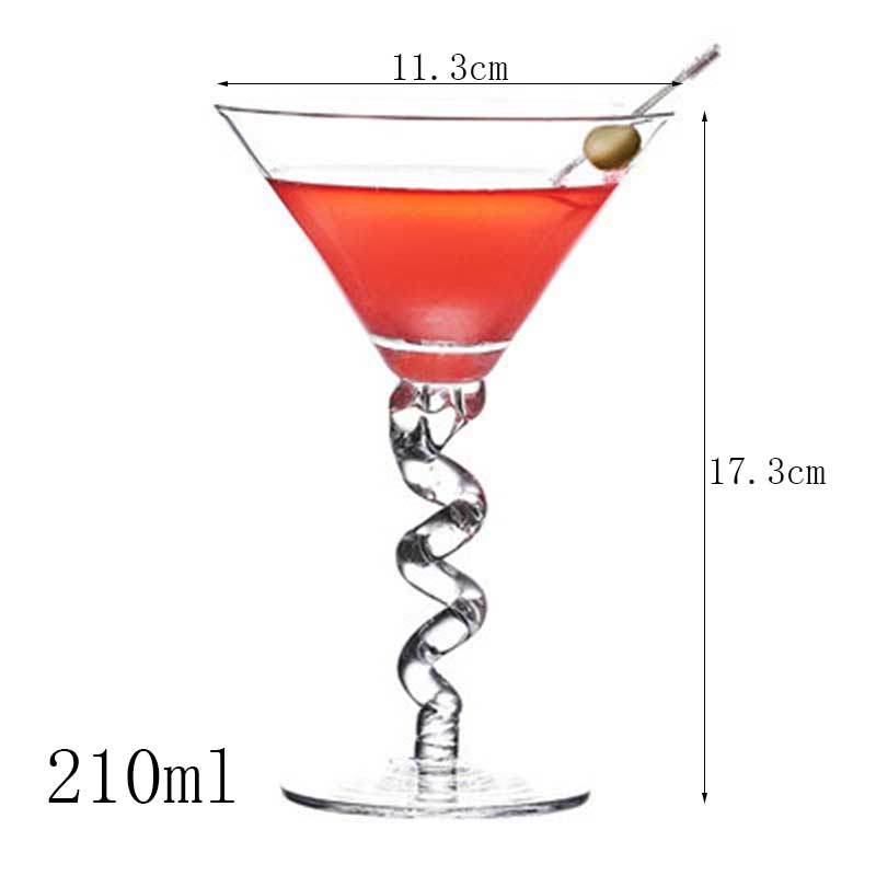 "Crazy Stemmed"-  Cocktail Glass