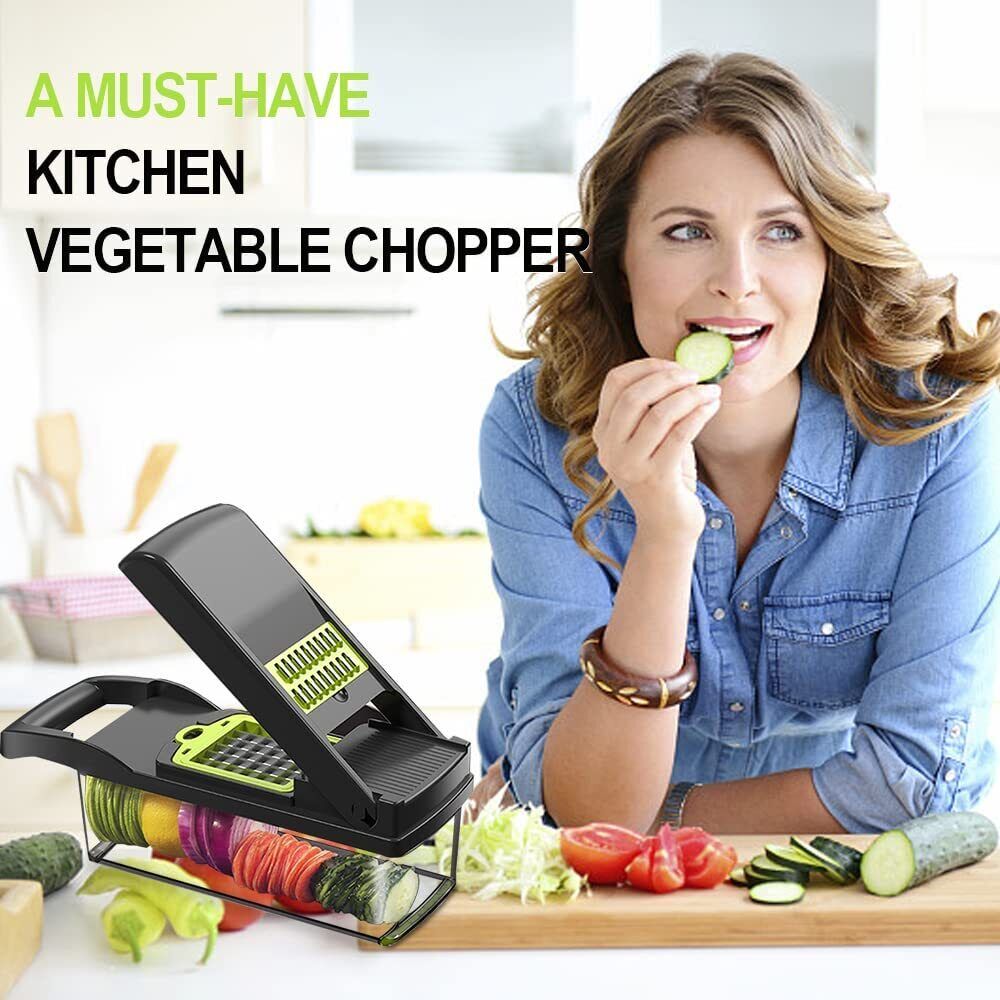 15-in-1 Vegetable and Fruit Chopper/Slicer