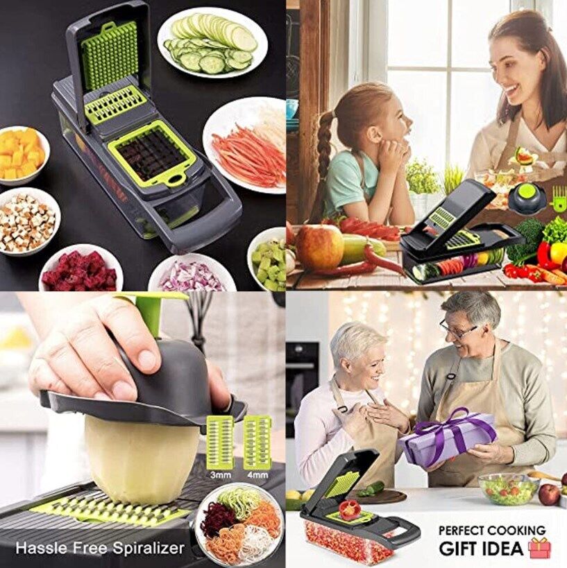15-in-1 Vegetable and Fruit Chopper/Slicer