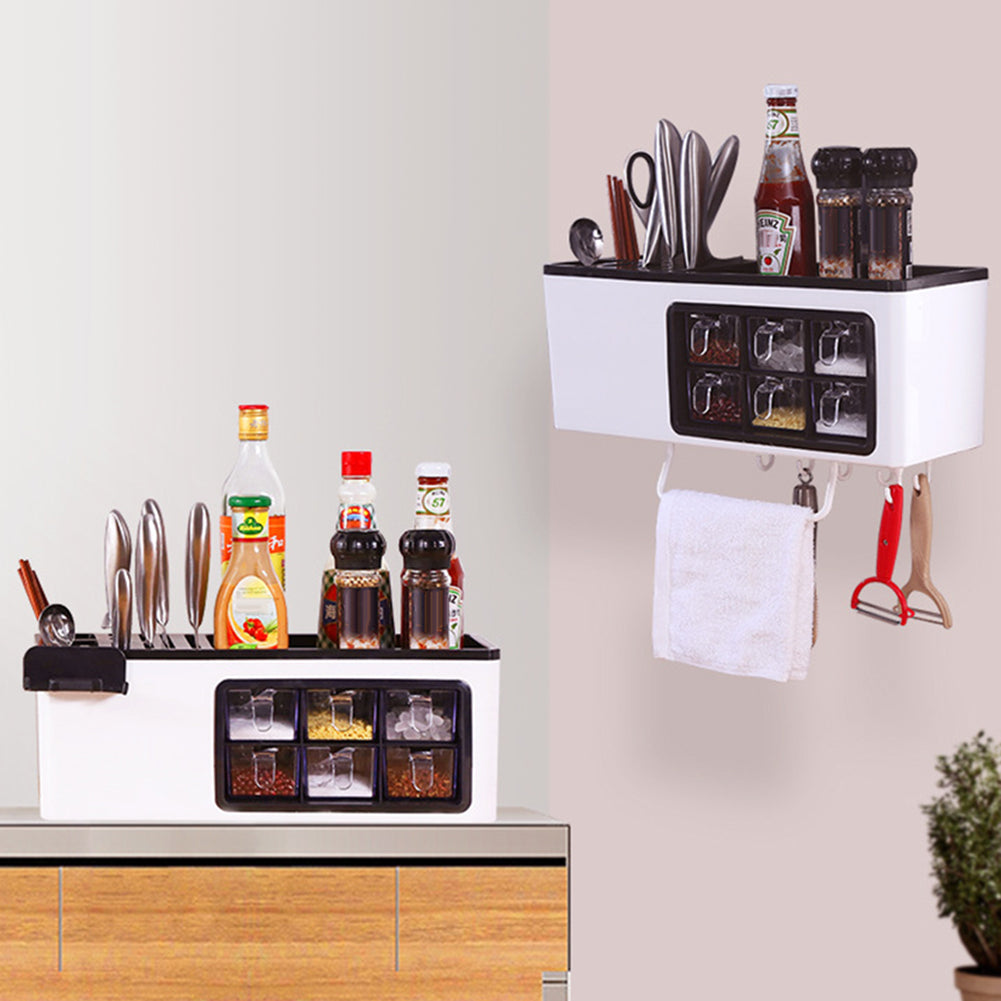 Multifunctional Wall-mounted Home Storage Organizer