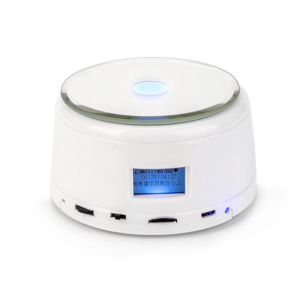 "Personalized Crystal Photo Night Lamp" - 3D Color Changing/Rotating Bluetooth Music Player