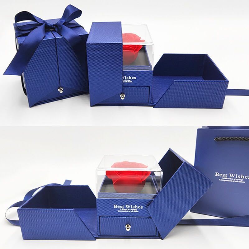 Eternal Flower Jewelry Box Gift