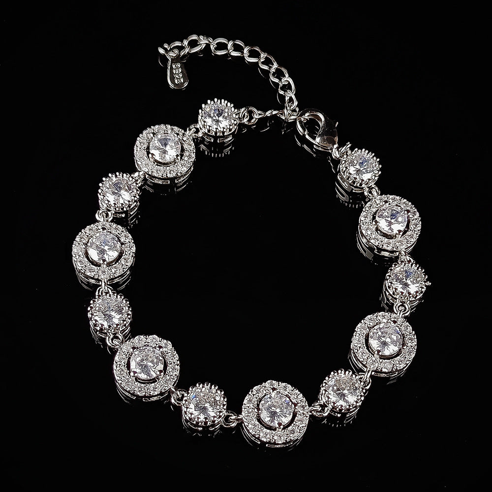 "Circle of Positivity"- Crystal Bracelet