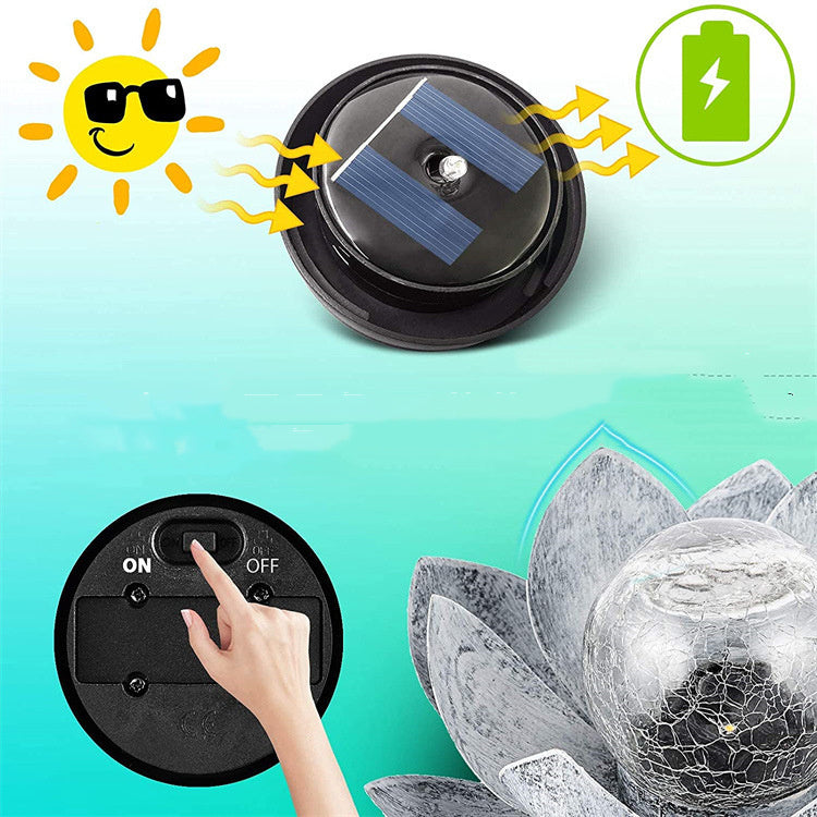 Solar Lotus Light for Garden