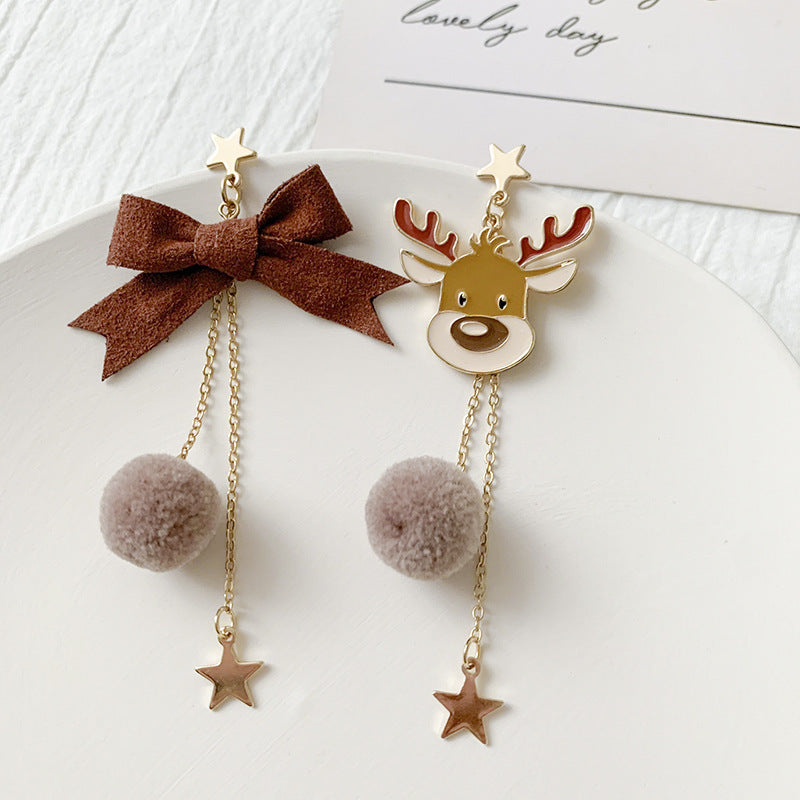 "Christmas Dear" - Dangle Earrings