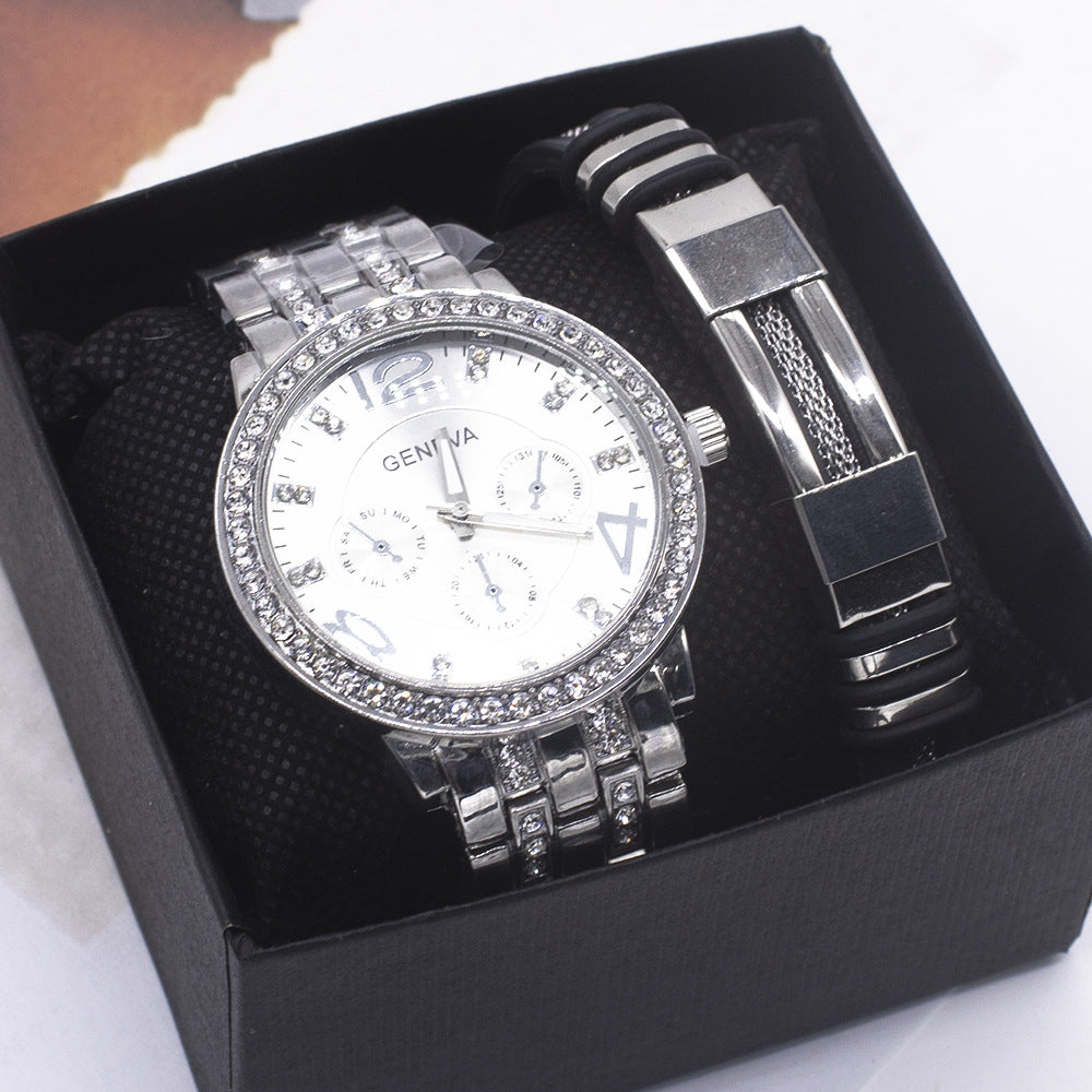 Stainless Steel Quartz Business Watch