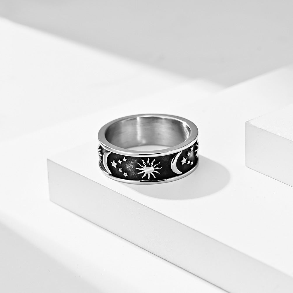 Celestial Titanium Steel Ring