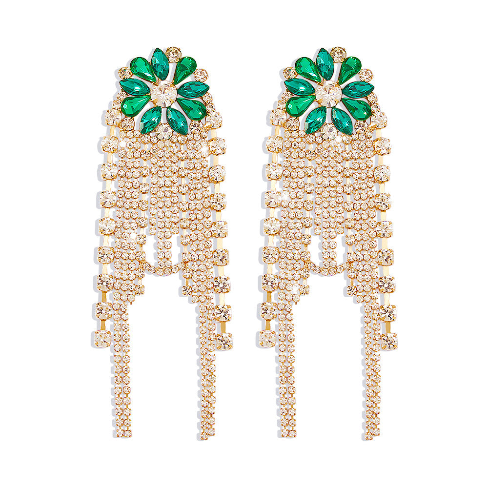 "Fairy Floral" - Tassel Earrings