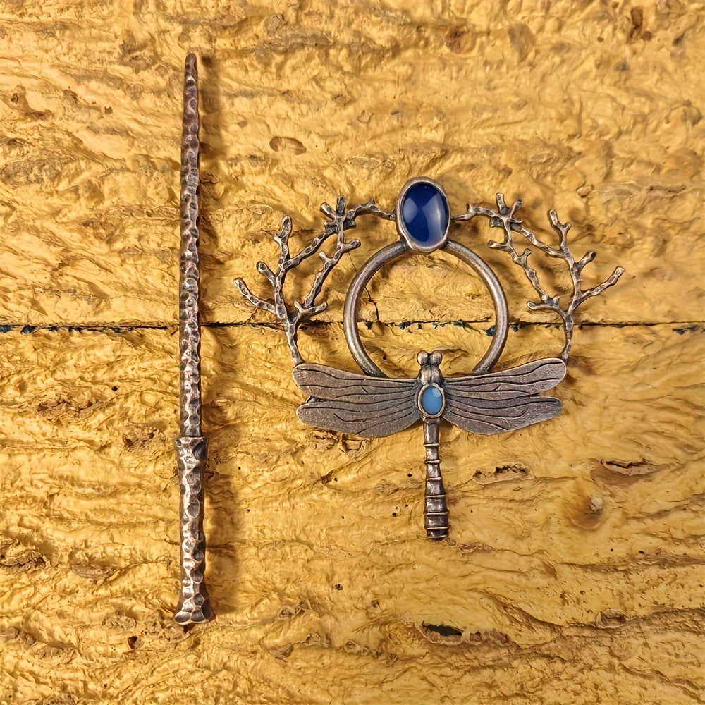 Dragonfly Branch Hairpin