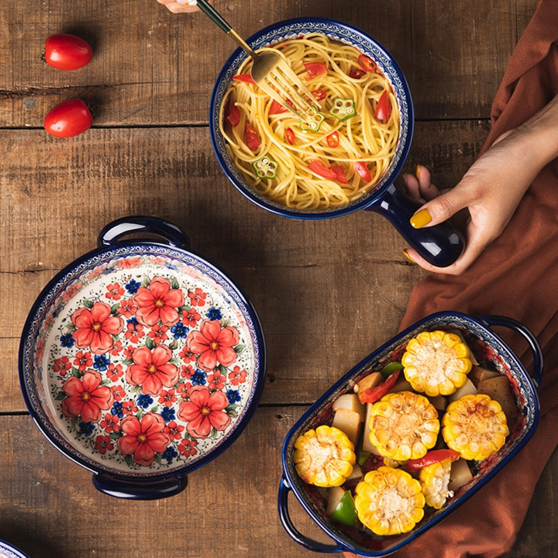 Double Ear Plate Tableware Set