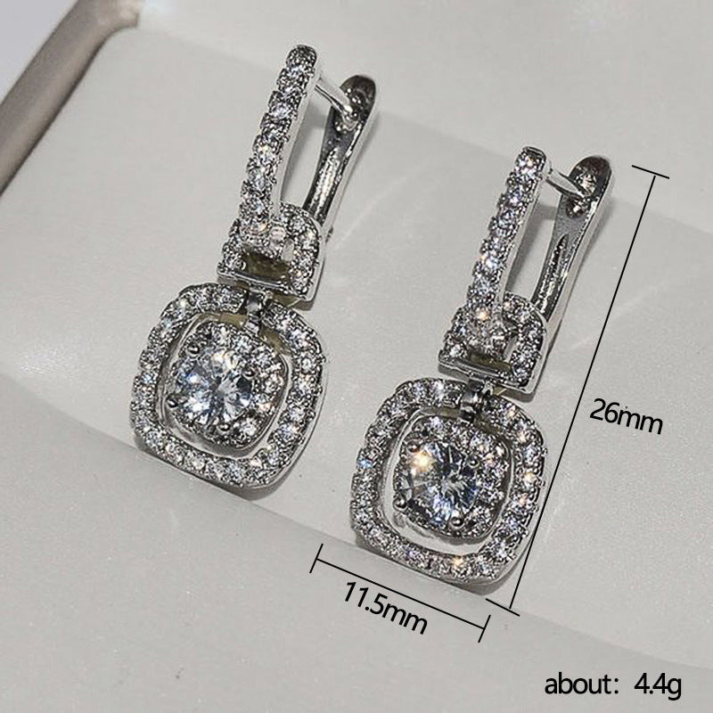 "Shining" - Zircon Earrings
