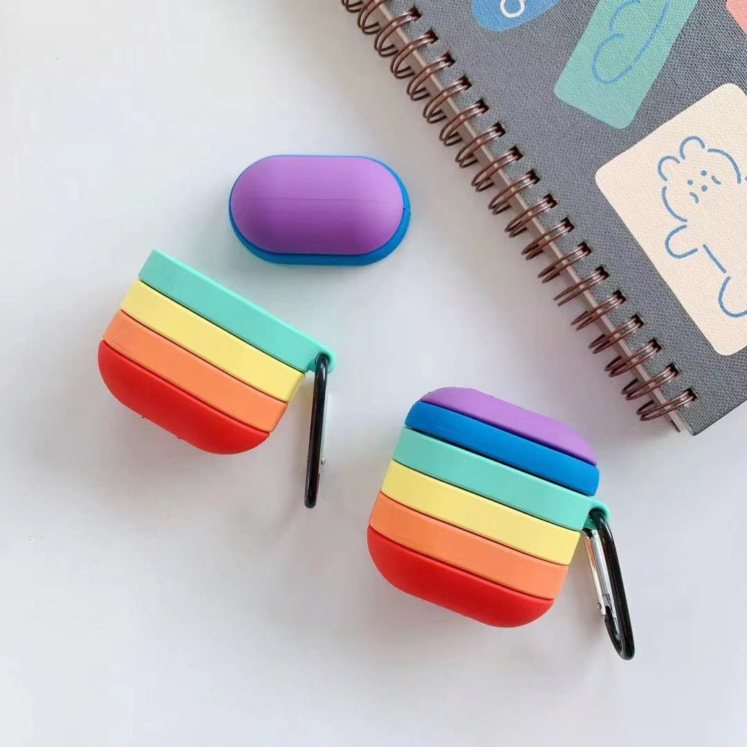 Rainbow Protective Sleeve for AirPods/Earbuds