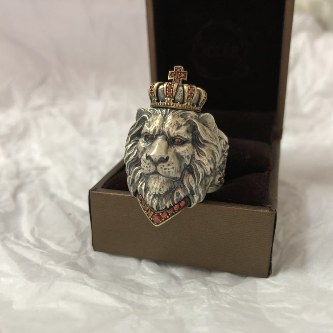Vintage Lion King Ring