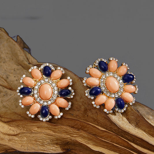 "Super Fairy" - Colored Gemstone Earrings