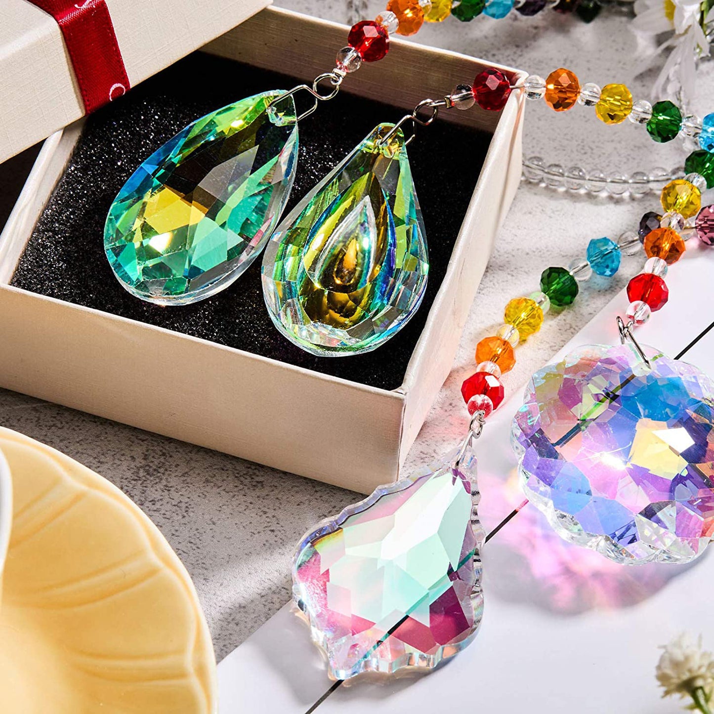 "Crystal Tears" - Suncatchers for Garden