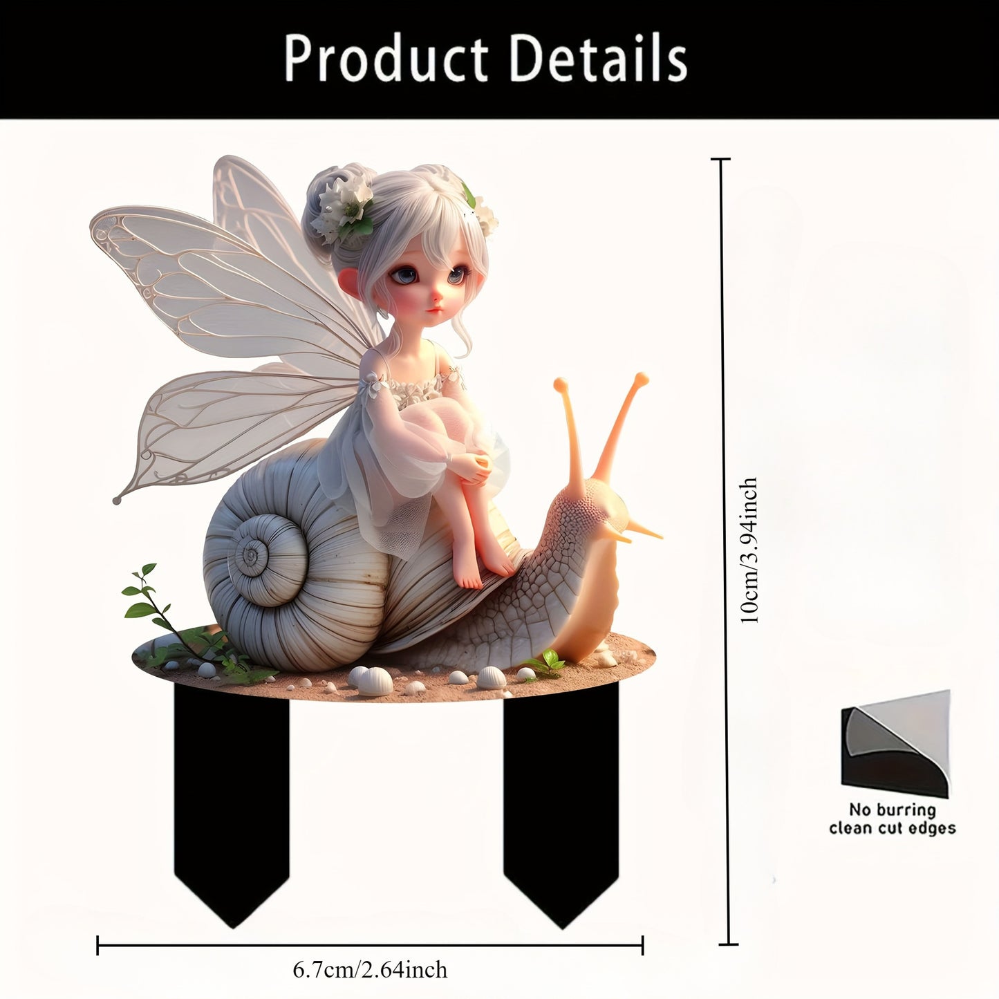 "Days of Fairy" - Acrylic Garden Stake Decoration