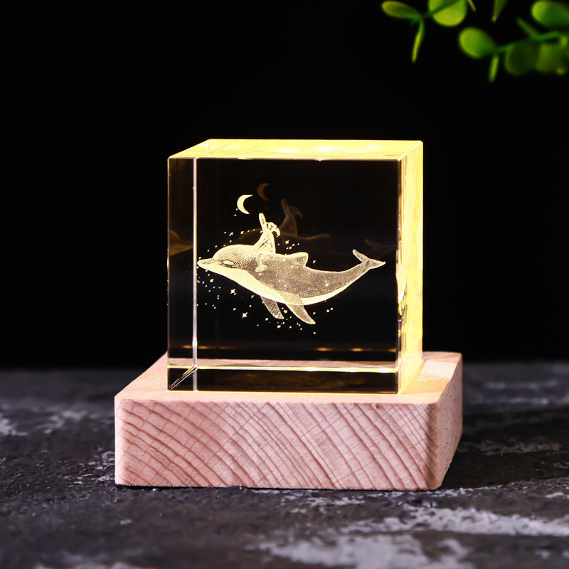Crystal Cube Decoration Gifts