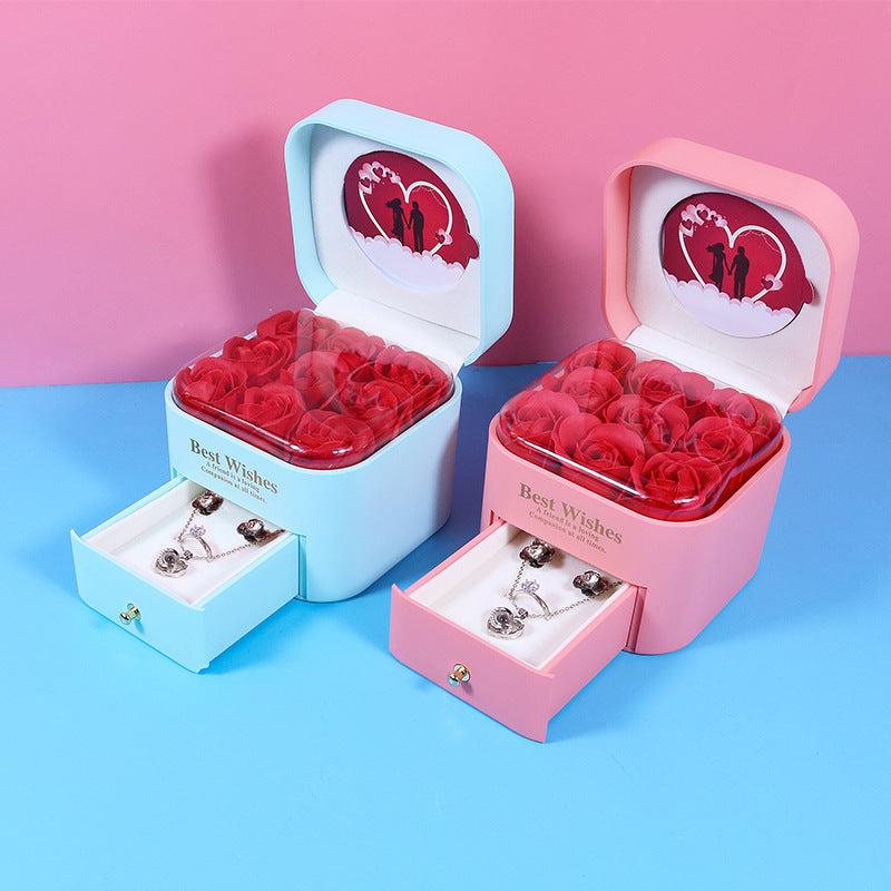 "Roses for Eternity" - Jewelry Box