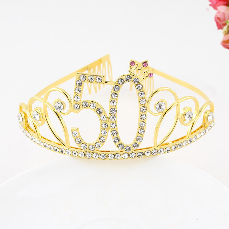 Diamond Birthday Hair Tiara
