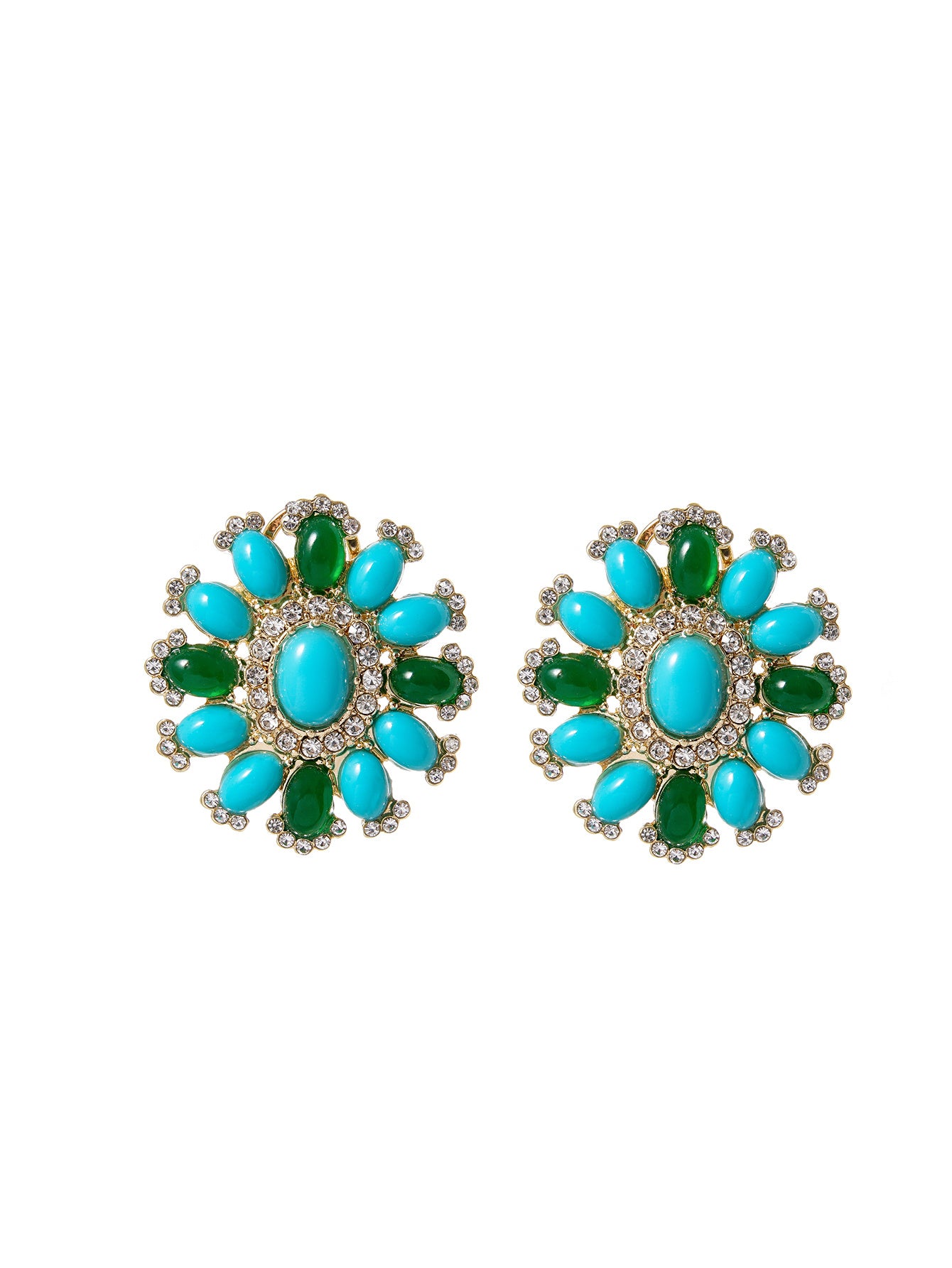 "Super Fairy" - Colored Gemstone Earrings