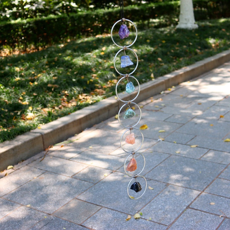Chakra Stone Suncatchers for Garden