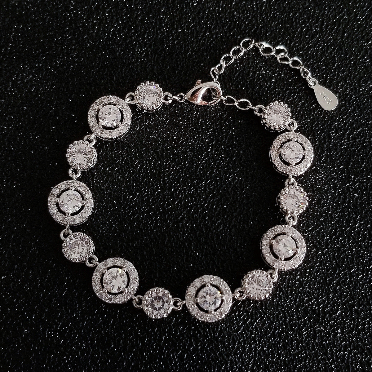 "Circle of Positivity"- Crystal Bracelet