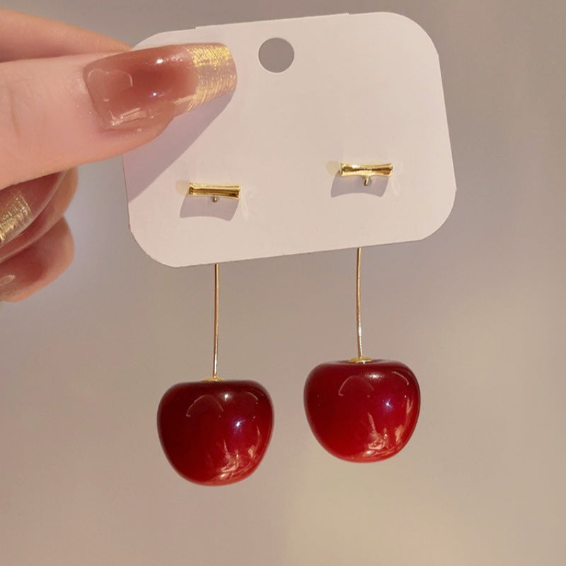 Red Cherry Earrings