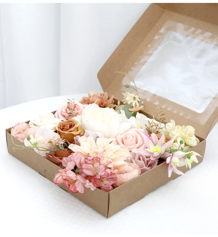 Handmade Bridal Bouquet Flower Box