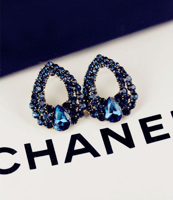 "Bold and Beautiful" - Sapphire Earrings