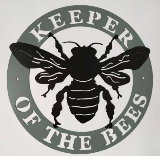 "Keeper of the Bees" - Ornament for Garden