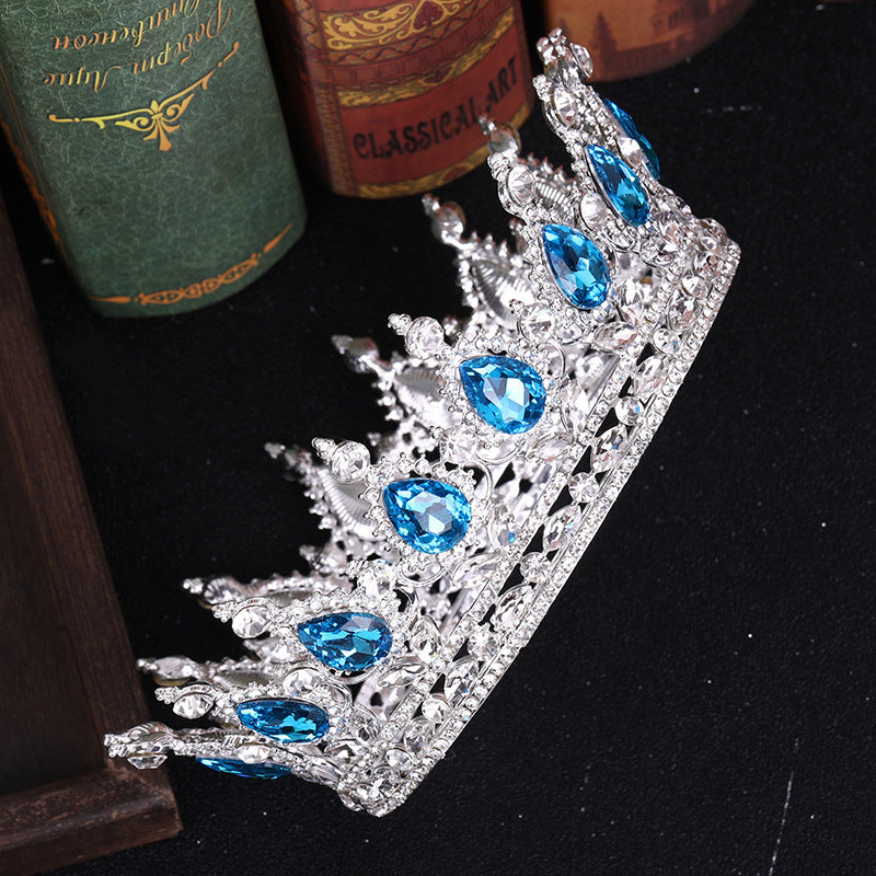 Alloy Color Crystal Bridal Crown