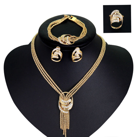 "Golden Time" - Alloy Jewelry Set