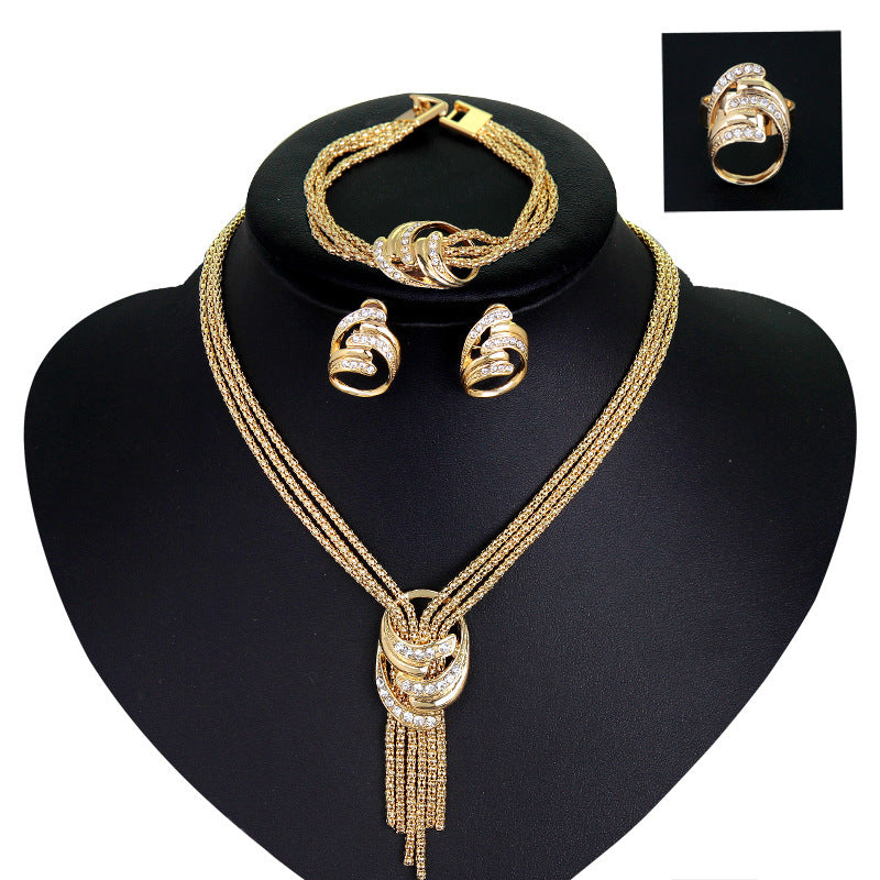 "Golden Time" - Alloy Jewelry Set