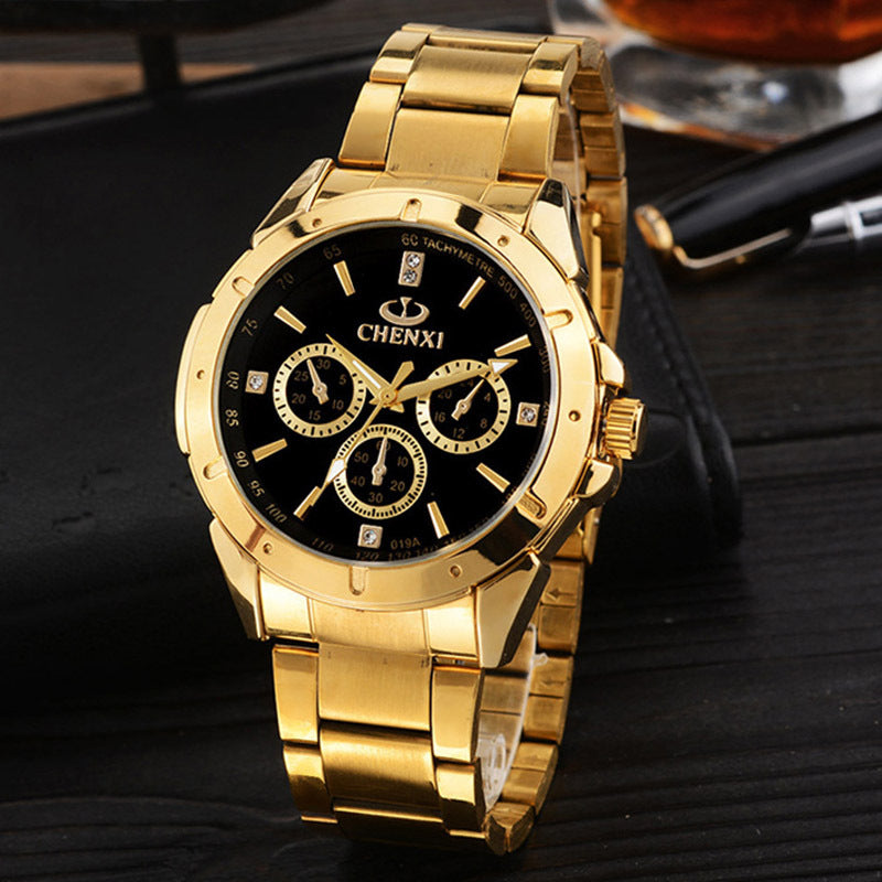 Chenxi Gold Quartz Watch