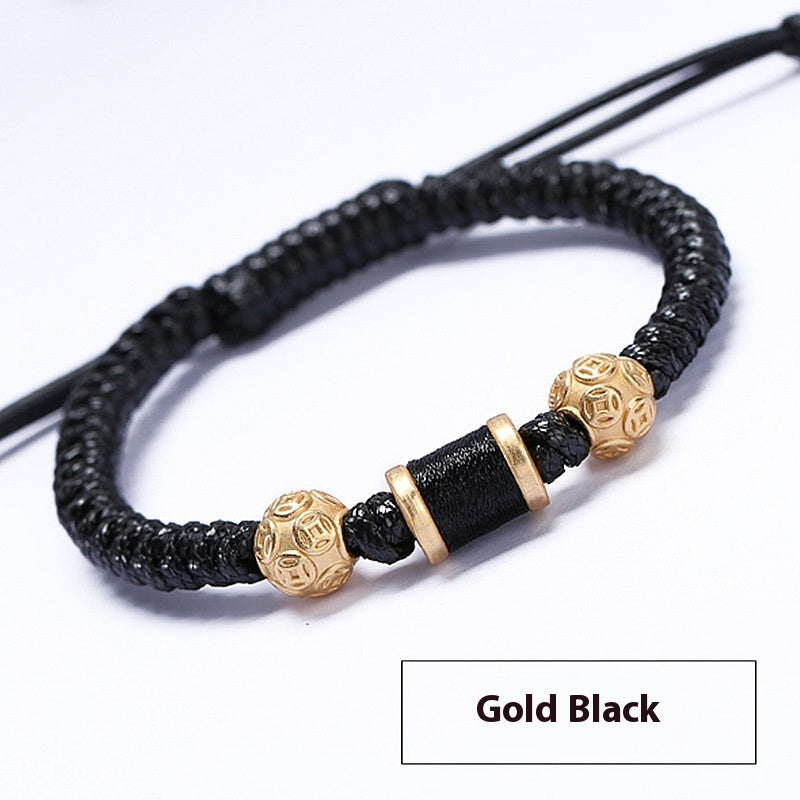 "New Money" - Handwoven Beaded Bracelet