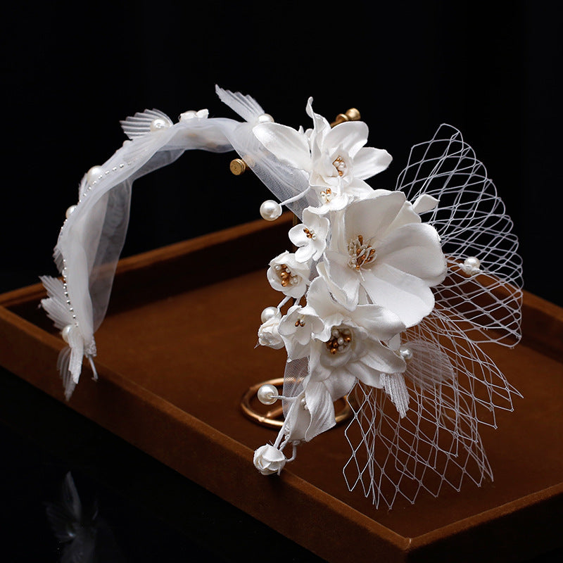 Mori Flower Wedding Hairband