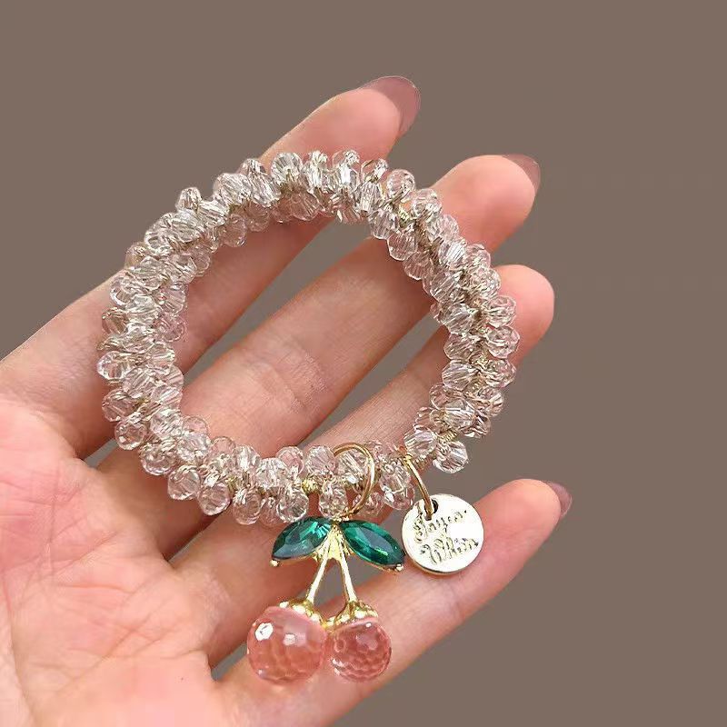 Sweet Cherry Ponytail Holder