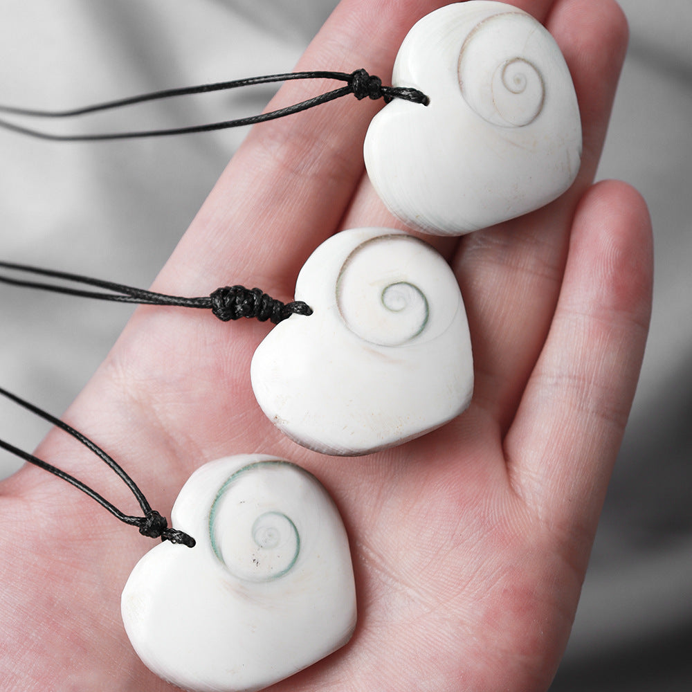 Natural Crystal Stone Pendant Necklace