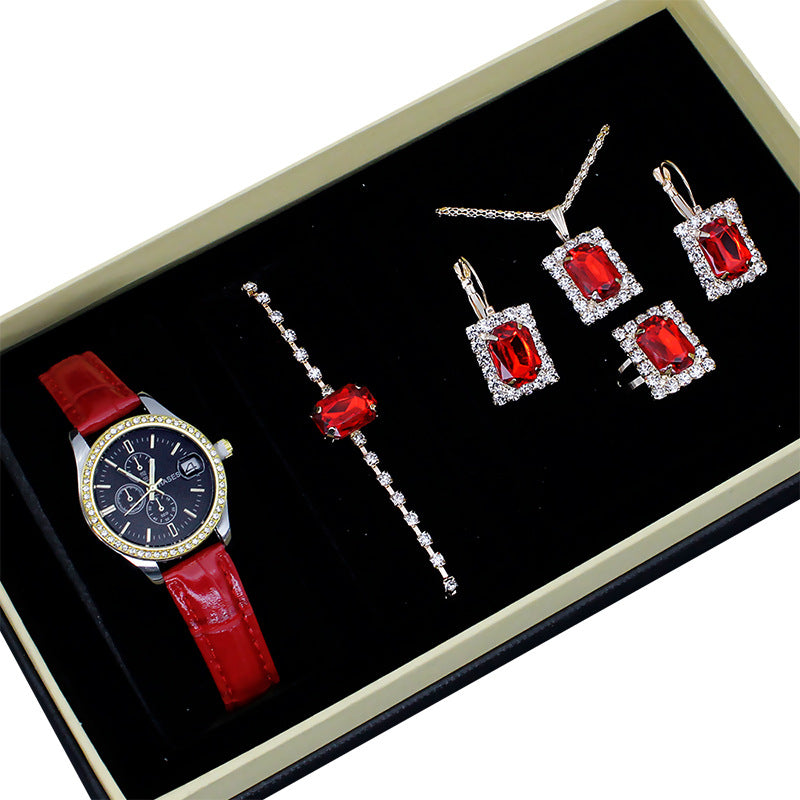 Five-piece Square  Watch