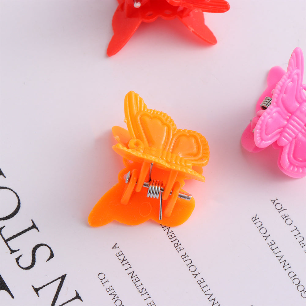 Colorful Mini Butterfly Hair Clips