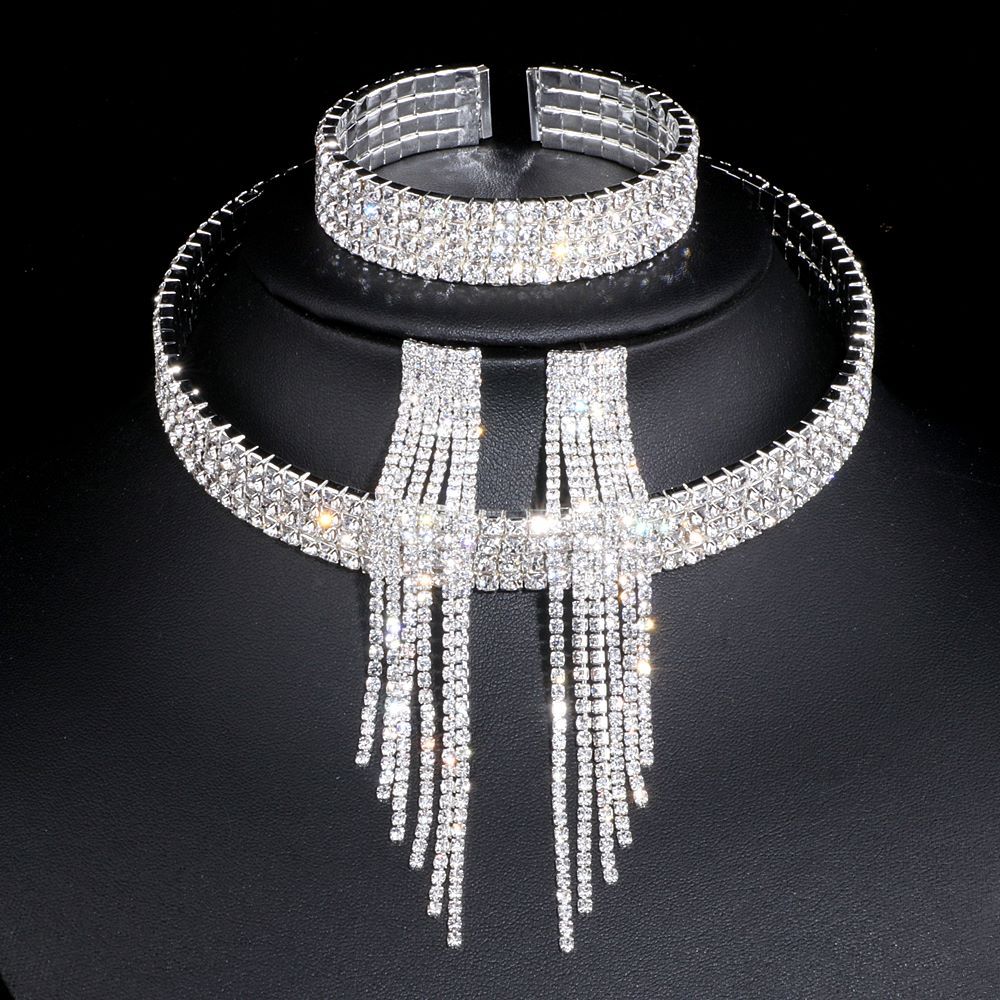 Diamond Choker Jewelry Sets