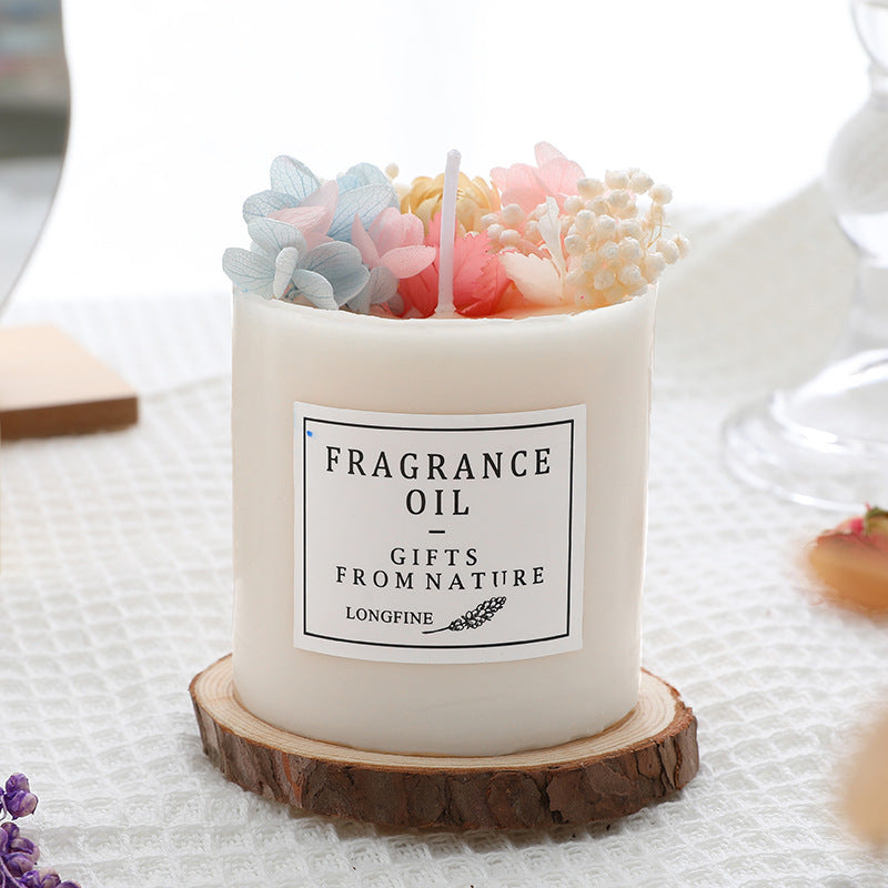 Dried Flowers - Aroma Therapy Candles
