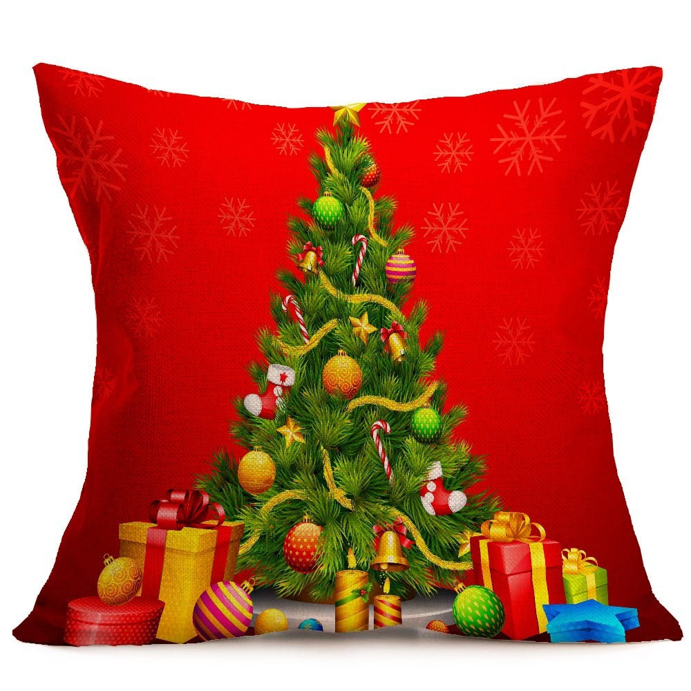 Festive Christmas Sofa Pillowcases